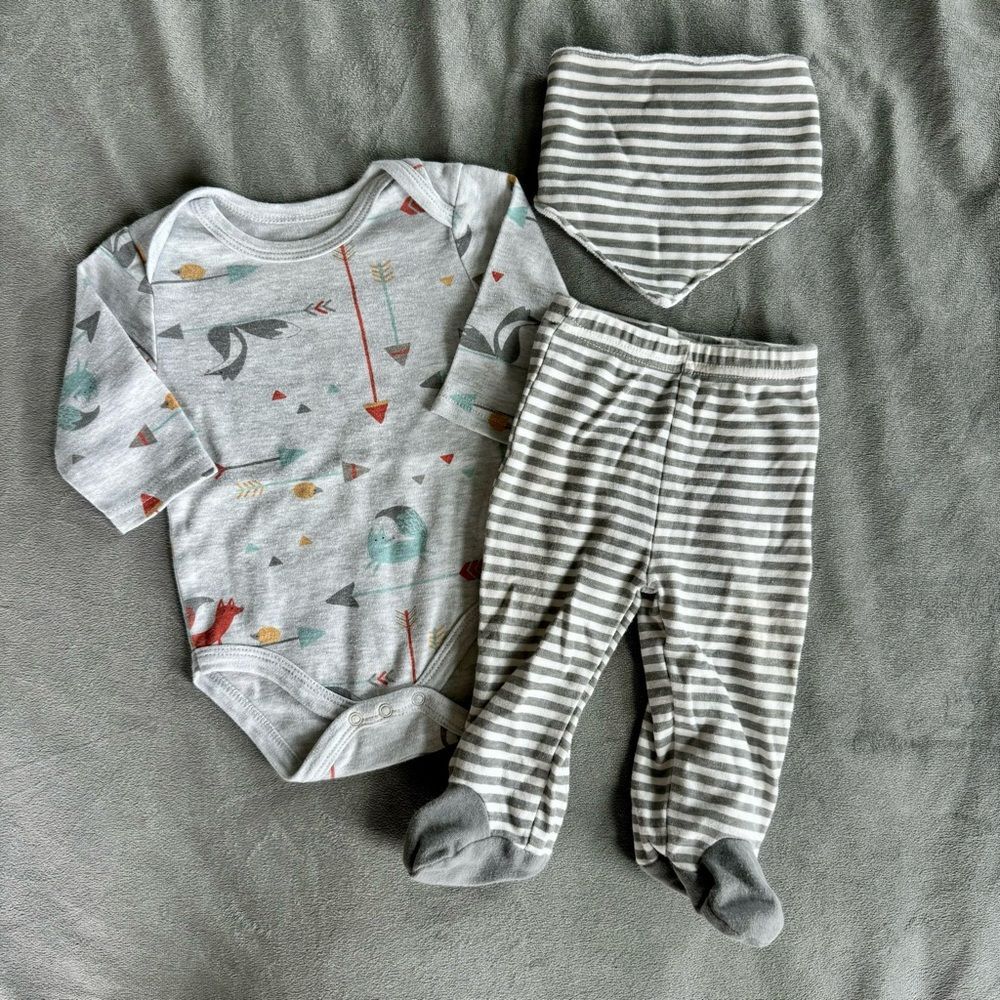 4/$10 - Rene Rofe Baby Fox Outfit